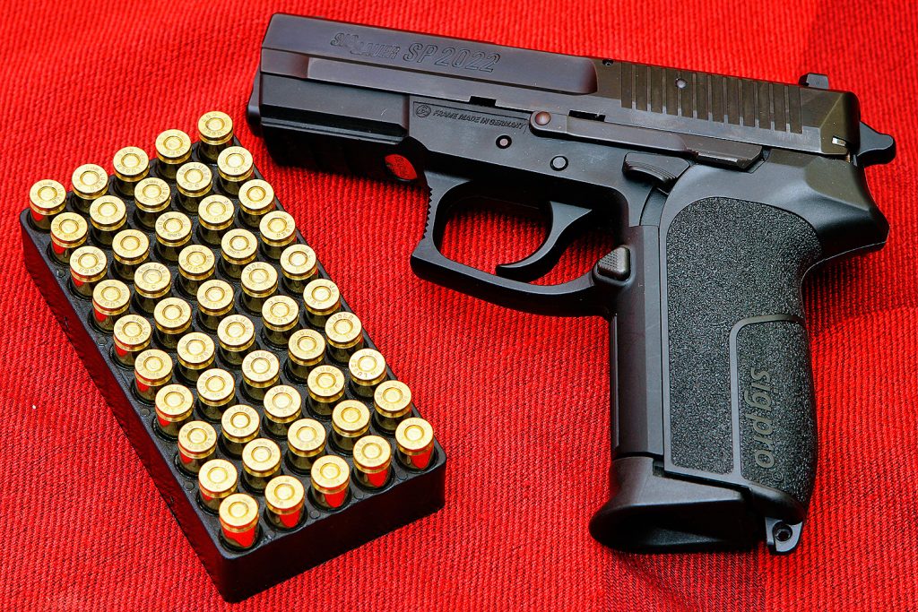 restricted firearms - handgun with ammunition